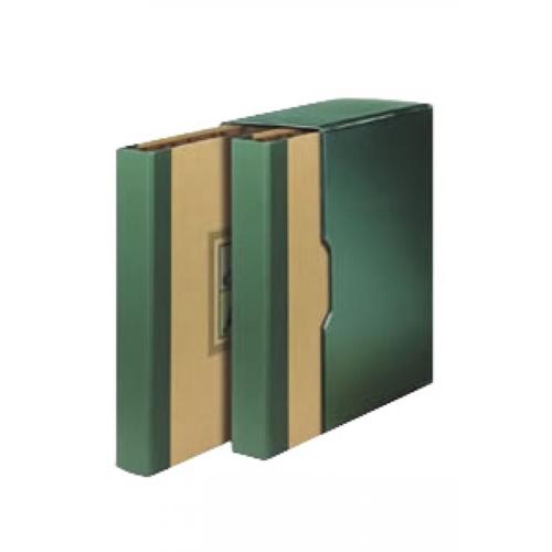 Four Seasons Natural Designer Double Binder Album Set with Tundra Green Vinyl Slipcase