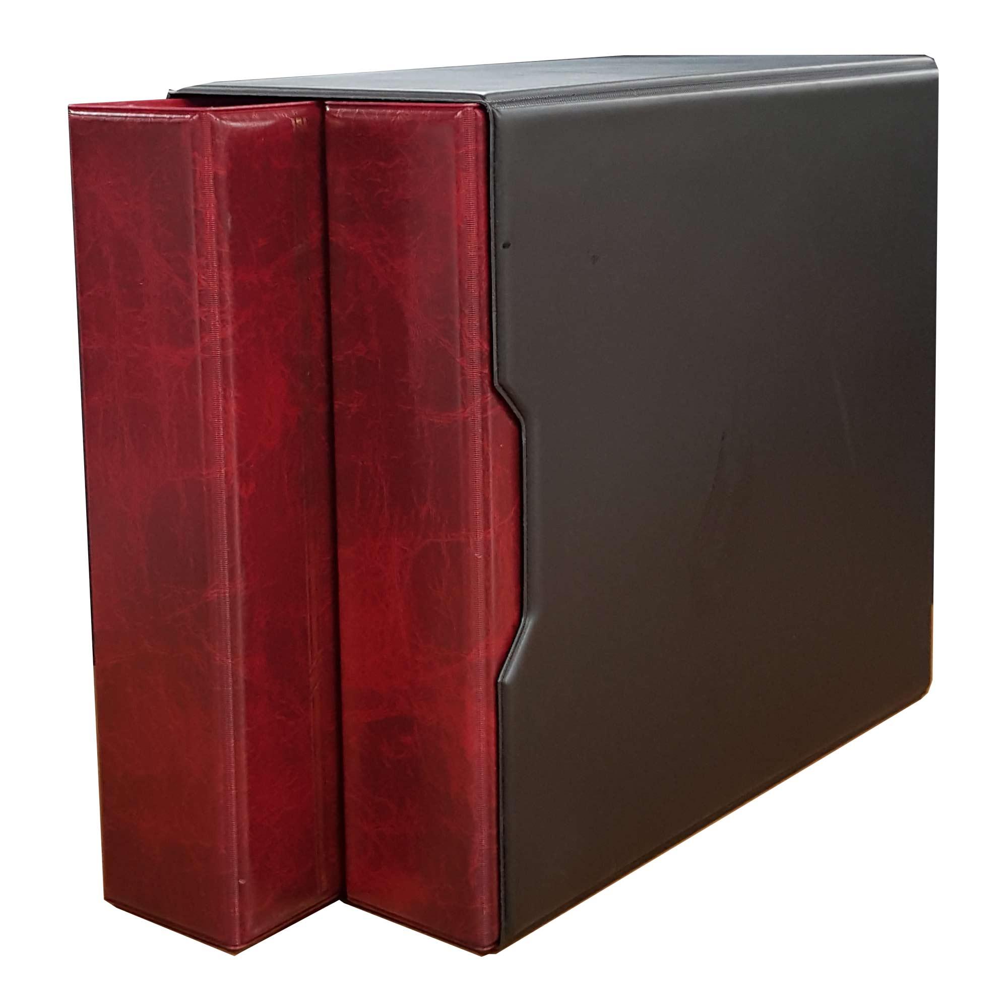 Gallery CD/DVD Double Album Set with Wine Albums and Black Slipcase