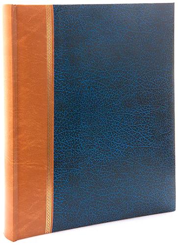 Grace Classic Memo Photo Album - Holds up to 300 Prints with Caption Space - Blue