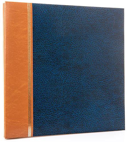 Grace Classic Traditional Photo Album - 40 Self-Adhesive Pages - Blue