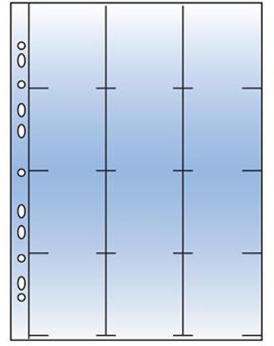 Grande Coin Holder 12 Archival Pocket Refill up to 67mm - Pack of 5