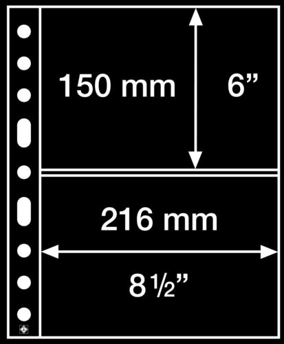 Black Grande 2S Refill Sheets (150x216mm) Pack of 5