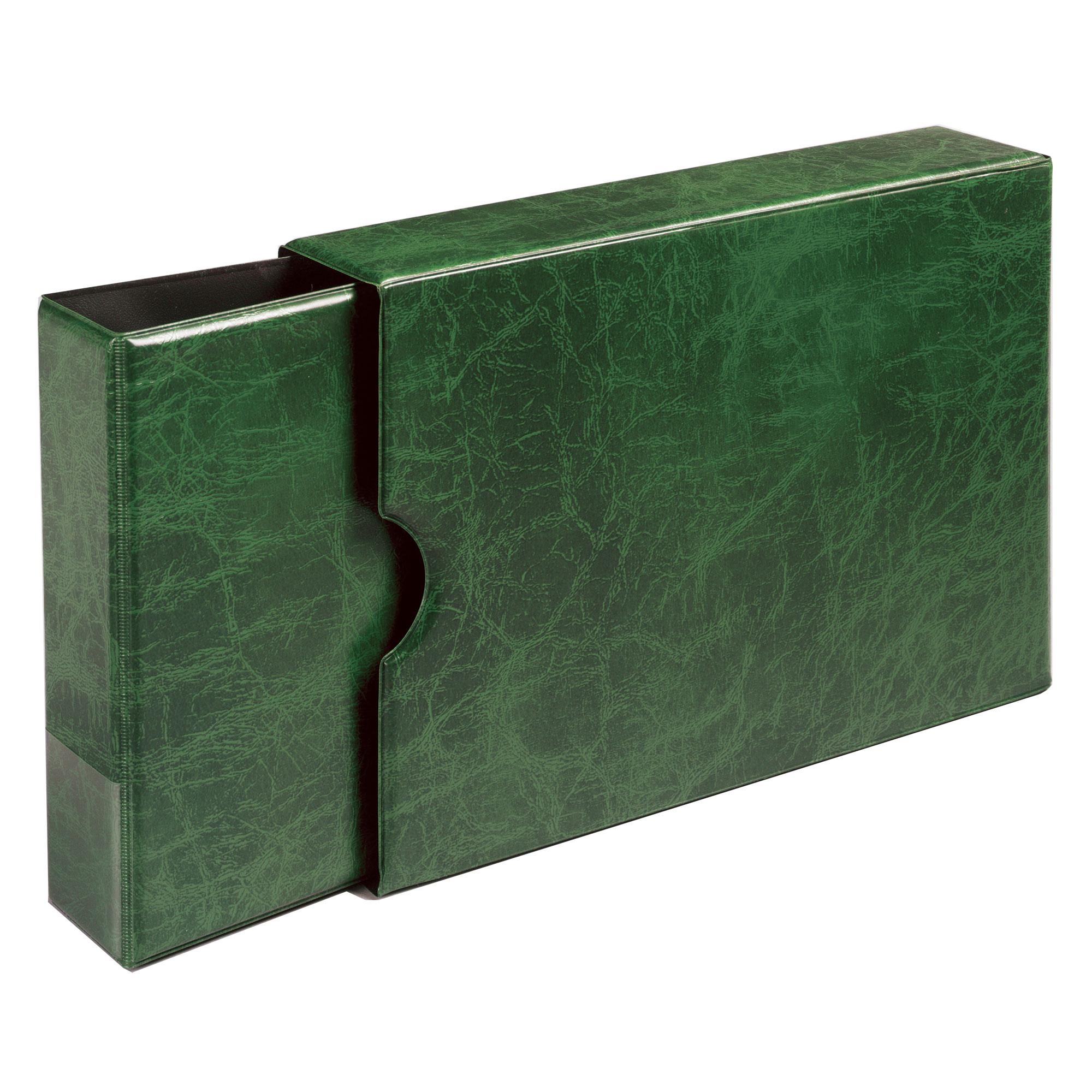 Collectable Cards Landscape Album and Slipcase - Green