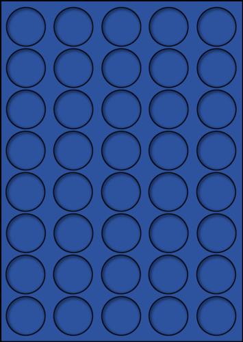 Single Large Coin Tray - 40 spaces for Coins up to 26mm