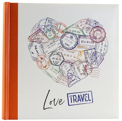 Love Travel Photo Album - 6x4" Slip-In Memo Album for 200 Photos