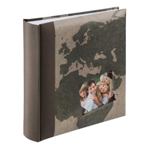 Lucera Map Memo 6x4 Slip-in Album with aperture on front cover