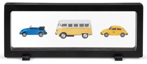 3D Floating Display Frame - 230x90mm - Black
