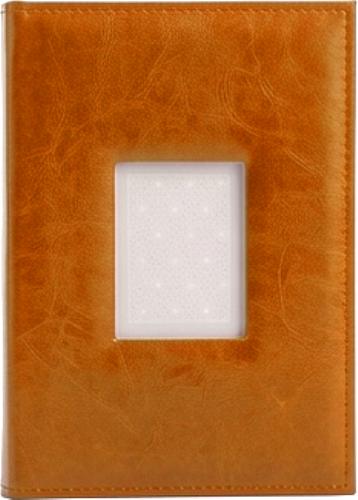 Mediterranean-Coloured Slip-In Photo Album with Aperture - 200 Photos - 6x4.5" - Orange