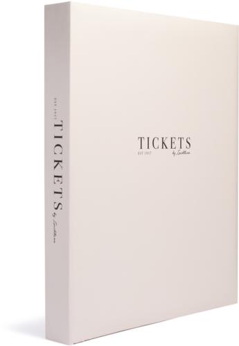 Memories Ticket Album for 148 Tickets - Archival Storage Album for Admission Cards & Event Memorabilia