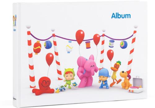 Baby Mini Pocoyo World Slip-In Photo Album - Holds 36 Landscape 6x4.5" Prints