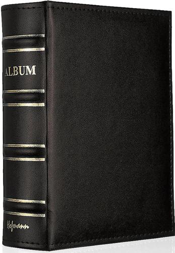 Library Mini  Leather-Look Slip-In Photo Album - Holds 100 Portrait 6x4" Prints - Brown