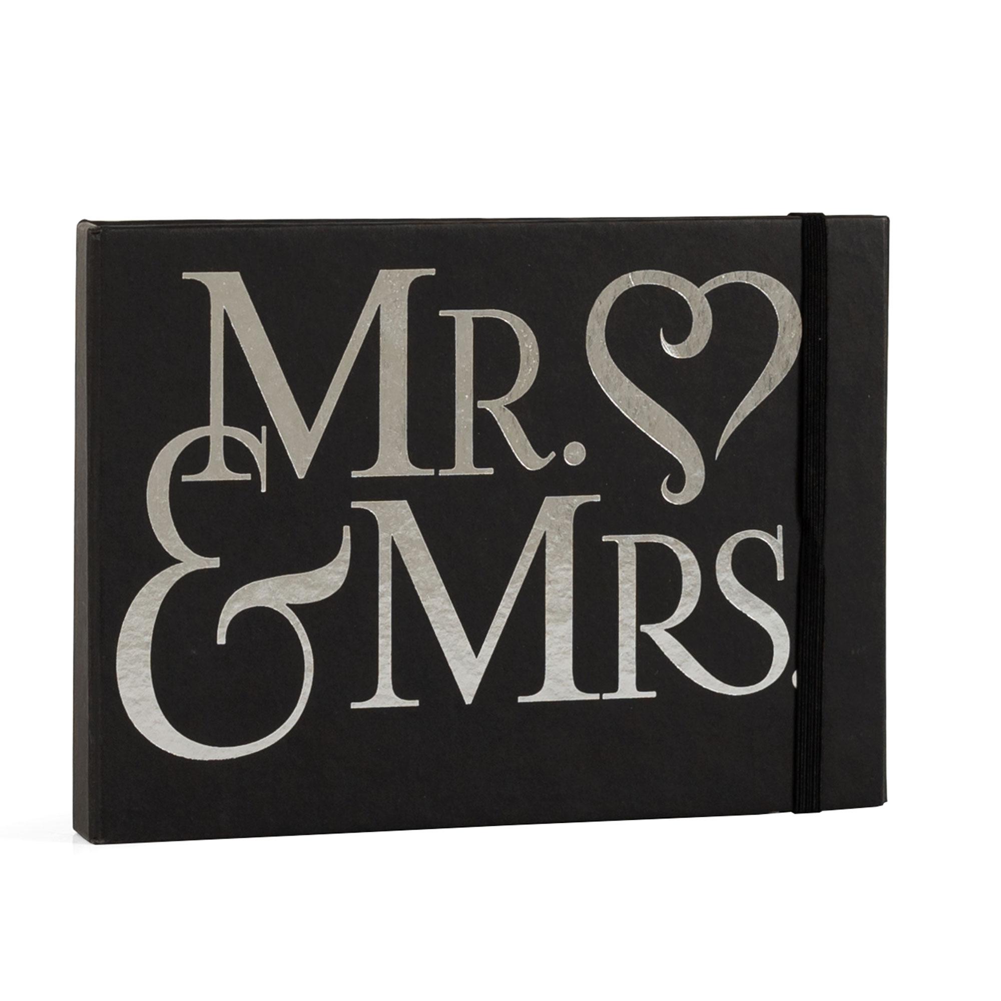 Mr & Mrs 6x4.5 Digital Photo Slip-in Mini Album