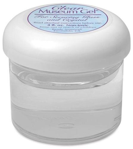Clear Protective Museum Gel - Removable, Reusable Adhesive for Securing Glass, China & Crystal (115g)