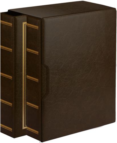 New Classic Double Binder Album Set with double slipcase - Brown