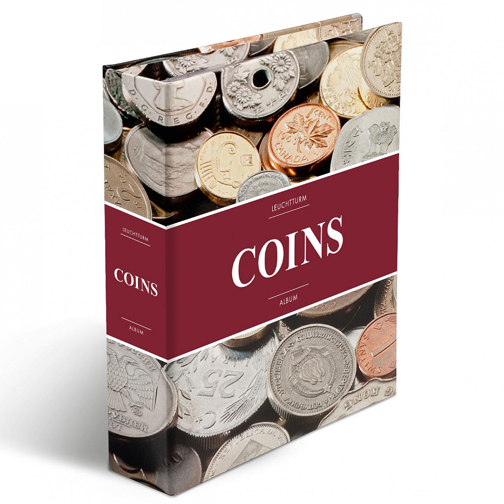 Optima Coins Binder including 5 sheets