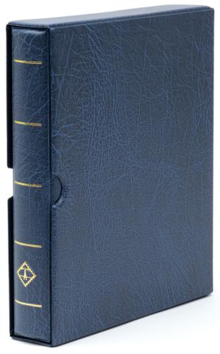 Optima Leather Effect Single Album Set - Blue