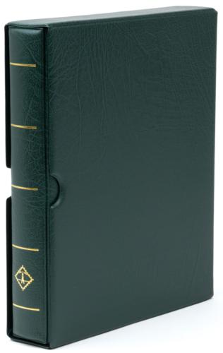 Optima Leather Effect Single Album Set - Green