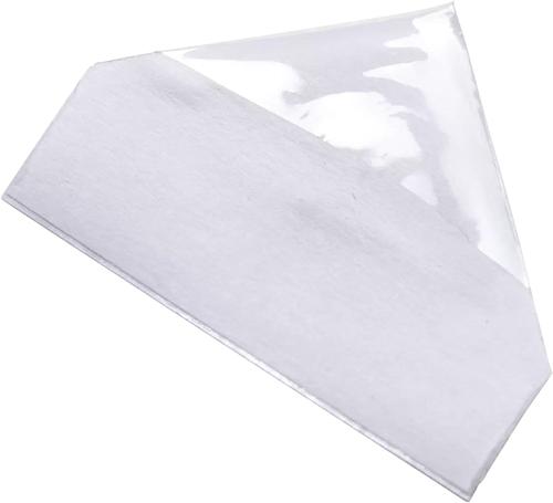 Large Self-Adhesive Photo Corners 37mm - Transparent & Acid Free (Box of 100)