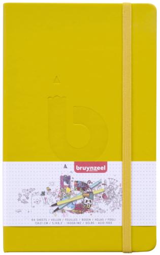 Pocket Journal / Notebook with Dotted Pages - Yellow