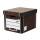 Premium 726 Tall Archive Storage Box - Woodgrain for Foolscap or A4 boxes- single