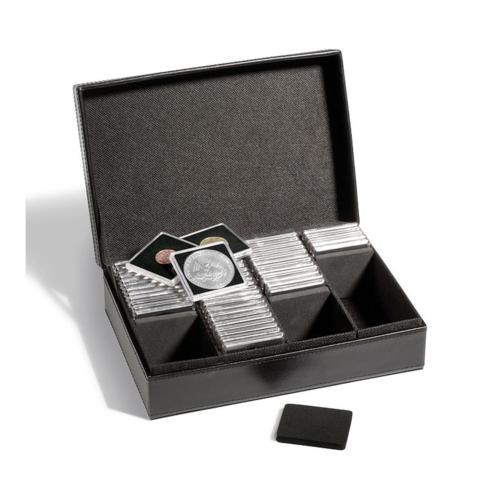 Presidio Coin Presentation Box with dividers for Quadrum capsules