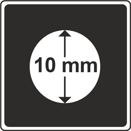 Quadrum Square Coin Capsules Range - 10mm