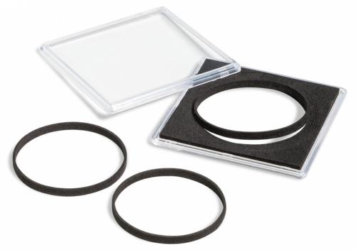 Quadrum XL Square Coin Capsule for diameters between 42 and 58mm