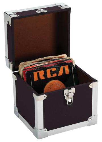 7 inch Vinyl Record Storage Case - Black