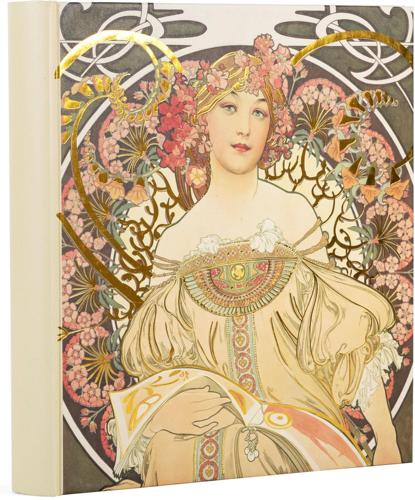 Alphonse Mucha “Reverie” Romantic Slip-In Photo Album - Holds 200 Photos (6x4.5")