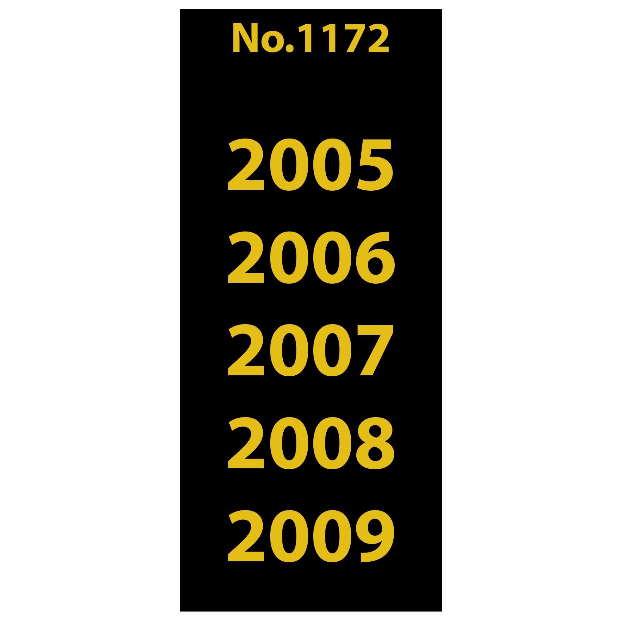 Self-Adhesive Labels 2005-2009