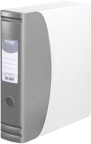 Foolscap Archival 2-Ring Box File Binder - Silver