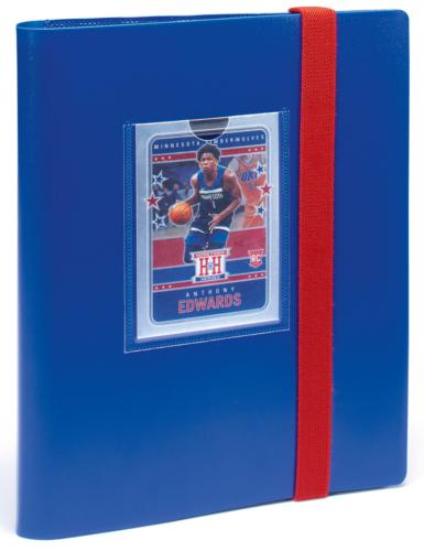 Small Trading Card Album Slim - Blue