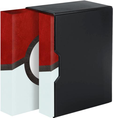 Trading Card Double Binder Album Set with Black Vinyl Slipcase