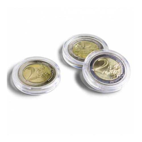 Ultra Coin Capsules Range, Circular and Rimless - 25mm
