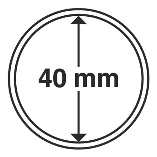 Ultra Coin Capsules Range, Circular and Rimless - 40mm