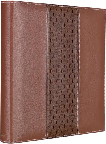 Valencia 6x4.5 Digital Photo Slip-in Album - Light Brown