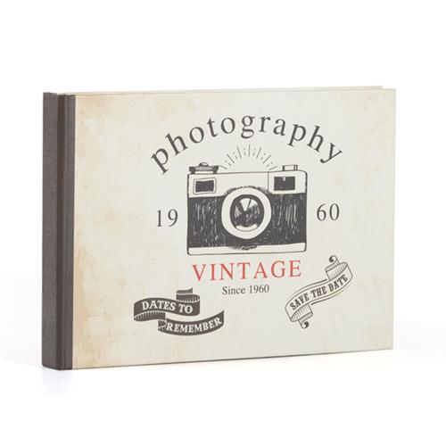 Digital 6x4.5 Photo Handy Slip-in Album - Vintage Camera