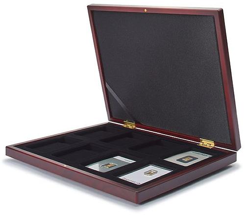 Volterra Deluxe Presentation Case for 8 Gold Bars in Blister Packaging