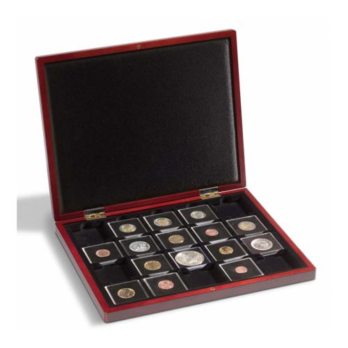 Volterra Single Deluxe Presentation Case for 20 Quadrum coin capsules