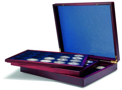 Volterra Trio Deluxe Presentation Coin Case for 60 coins up to 41mm