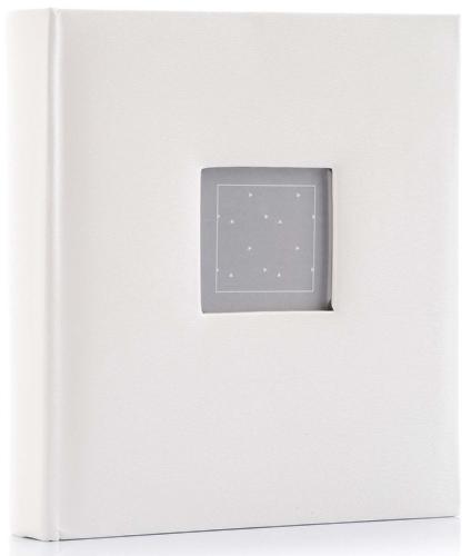 White Blanco Slip-in Photo Album - 200 Prints- 6x4.5"