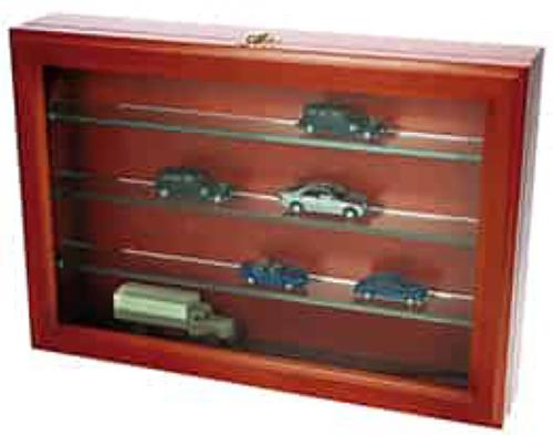 Premium Wooden Midi Display Case for Minerals & Collectables