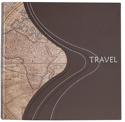 World Navigator Travel Photo Album - 6x4" Slip-In Memo Album for 200 Photos